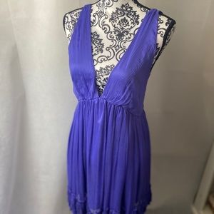 ELIZABETH & JAMES Purple passion cocktail dress.